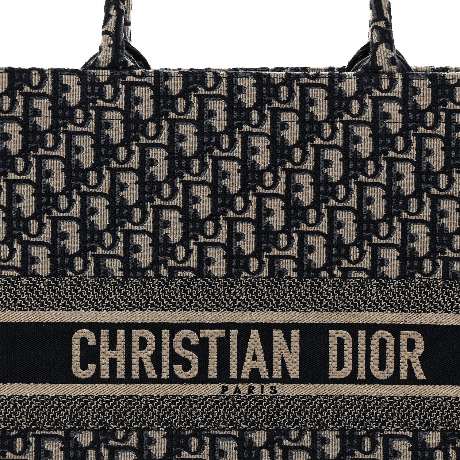Christian Dior クリスチャン　オブリーグディオールボストン　バッグ Christian Dior Oblique Large Book Tote Blue Multicolor 1895630