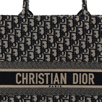 Christian Dior Oblique Large Book Tote Blue Multicolor 8 of 16