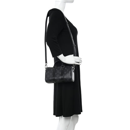 Louis Vuitton Reverse Monogram Eclipse Keepall XS Black 2 of 9