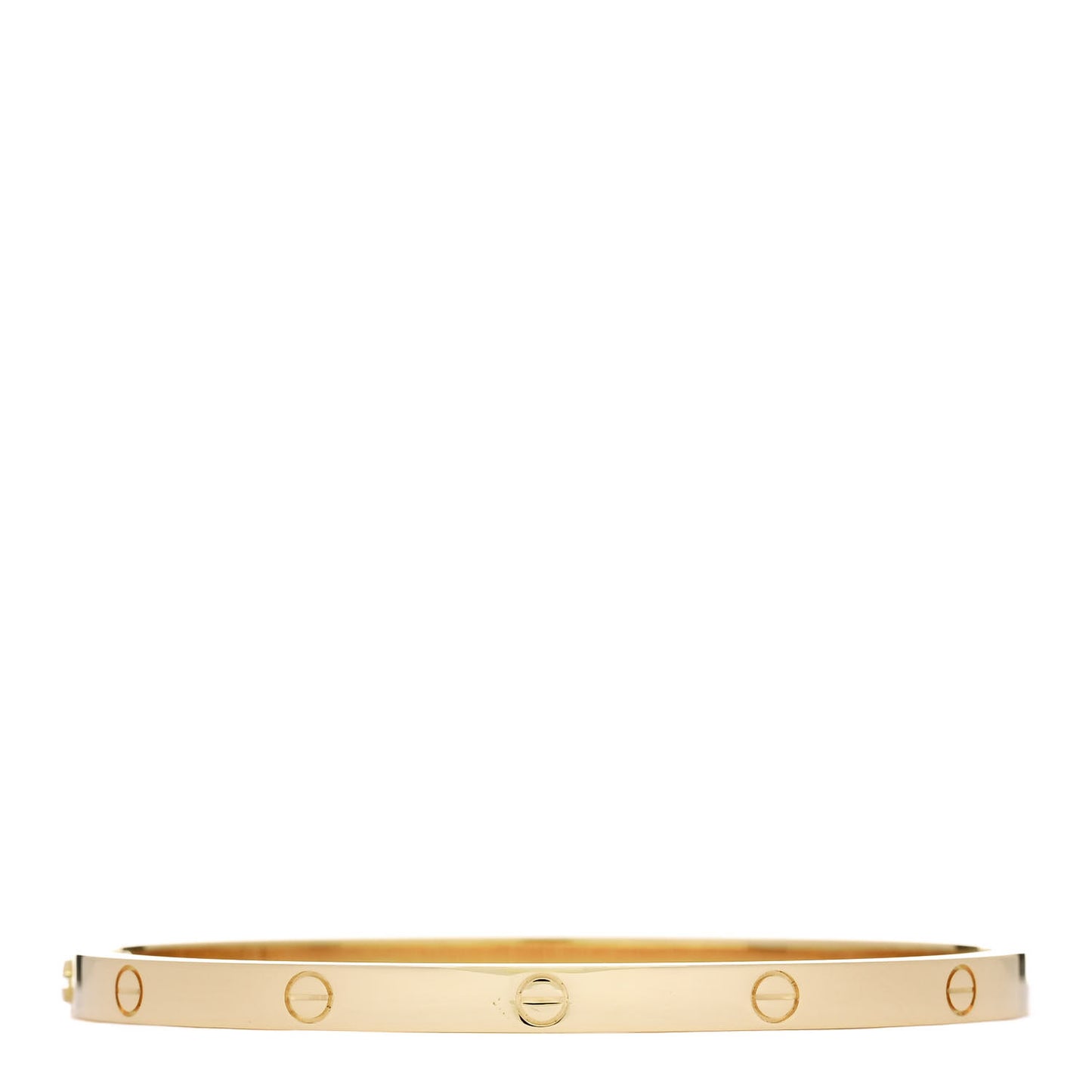 18K Yellow Gold Small LOVE Bracelet 15