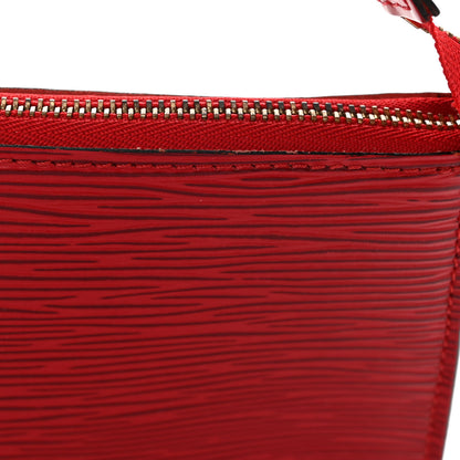 Louis Vuitton Epi Pochette Accessories 24 Castillan Red 11 of 11