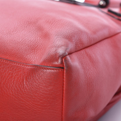 Givenchy Waxy Grained Calfskin Mini Pandora Pure Flap Bag Medium Red 10 of 17
