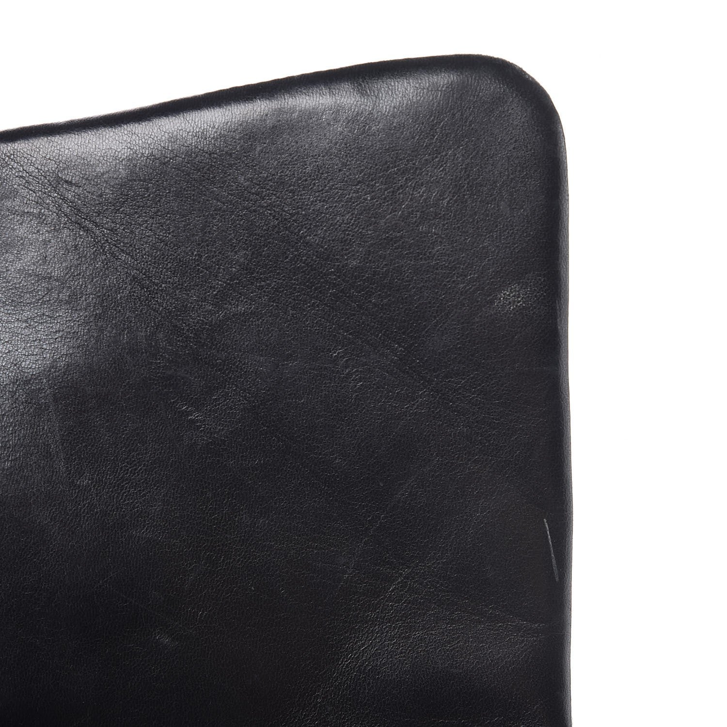 Chanel Lambskin Quilted Jumbo Single Flap Black 10 of 17