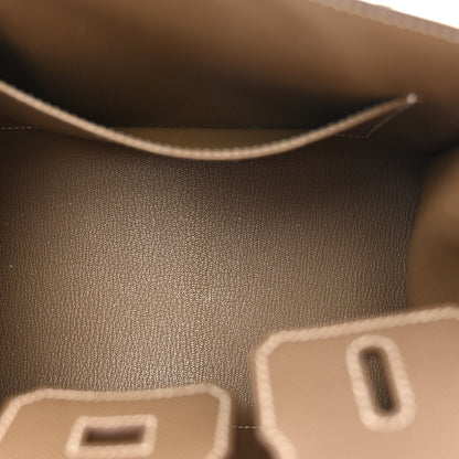 Hermes Epsom Birkin Sellier 25 Etoupe 5 of 10