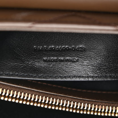 Saint Laurent Calfskin Y Quilted Monogram Small Loulou Chain Satchel Soil Brown 7 of 10