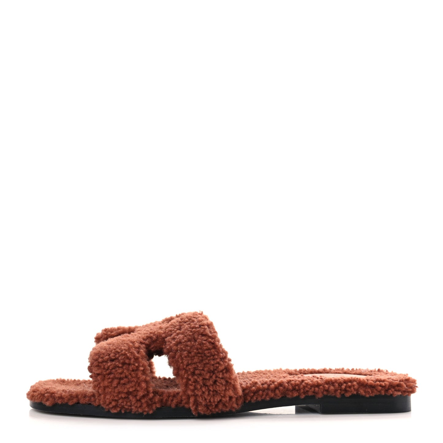 Woolskin Oran Sandals 39.5 Cognac