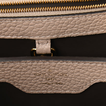 Louis Vuitton Taurillon Capucines BB Galet 6 of 9