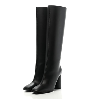 Hermes Calfskin Dressage Boots 36 Black 3 of 7