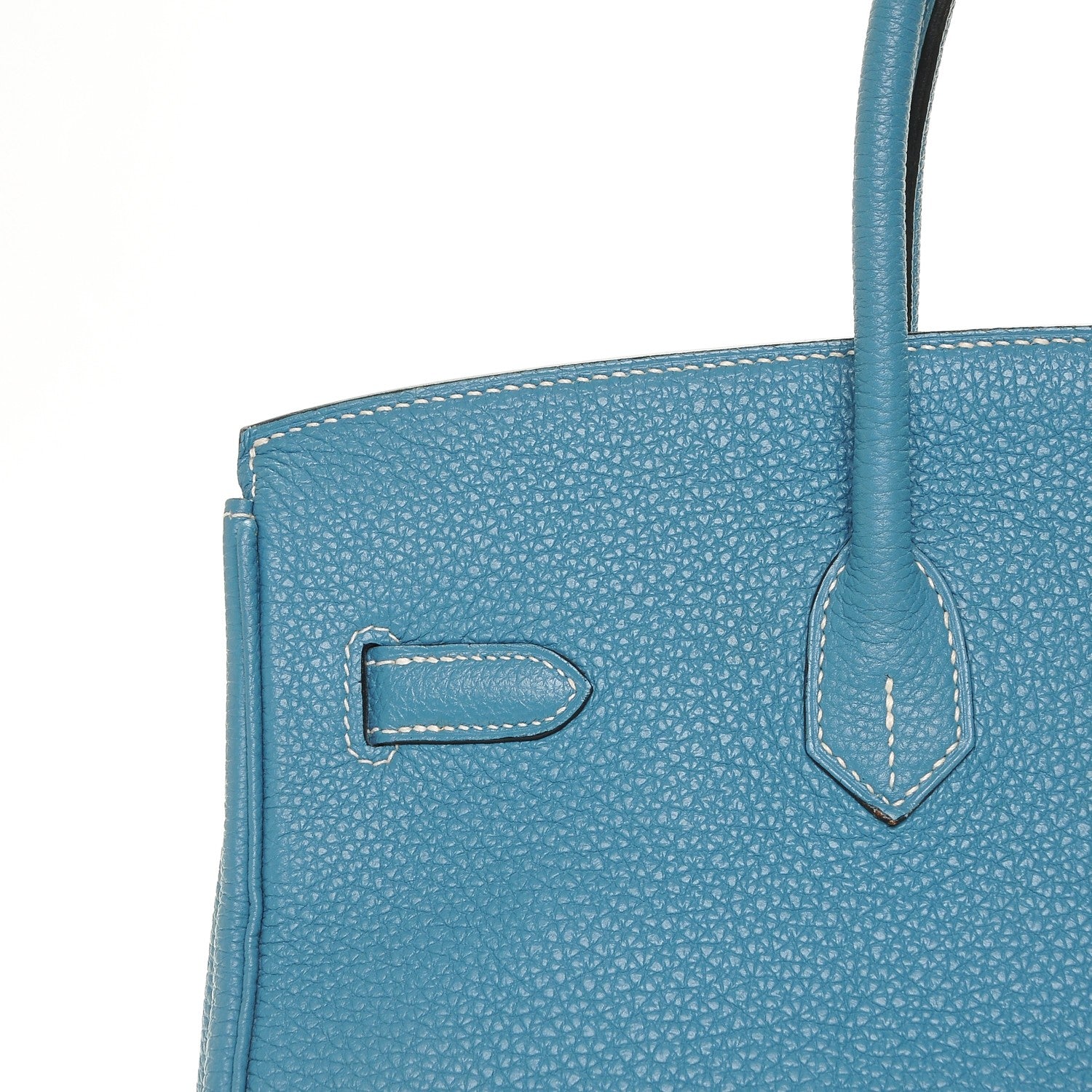 Hermes Togo Birkin 35 Blue Jean 6 of 24