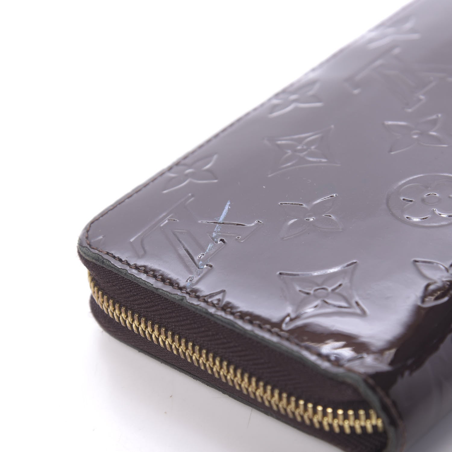 Louis Vuitton Vernis Zippy Wallet Amarante 11 of 13