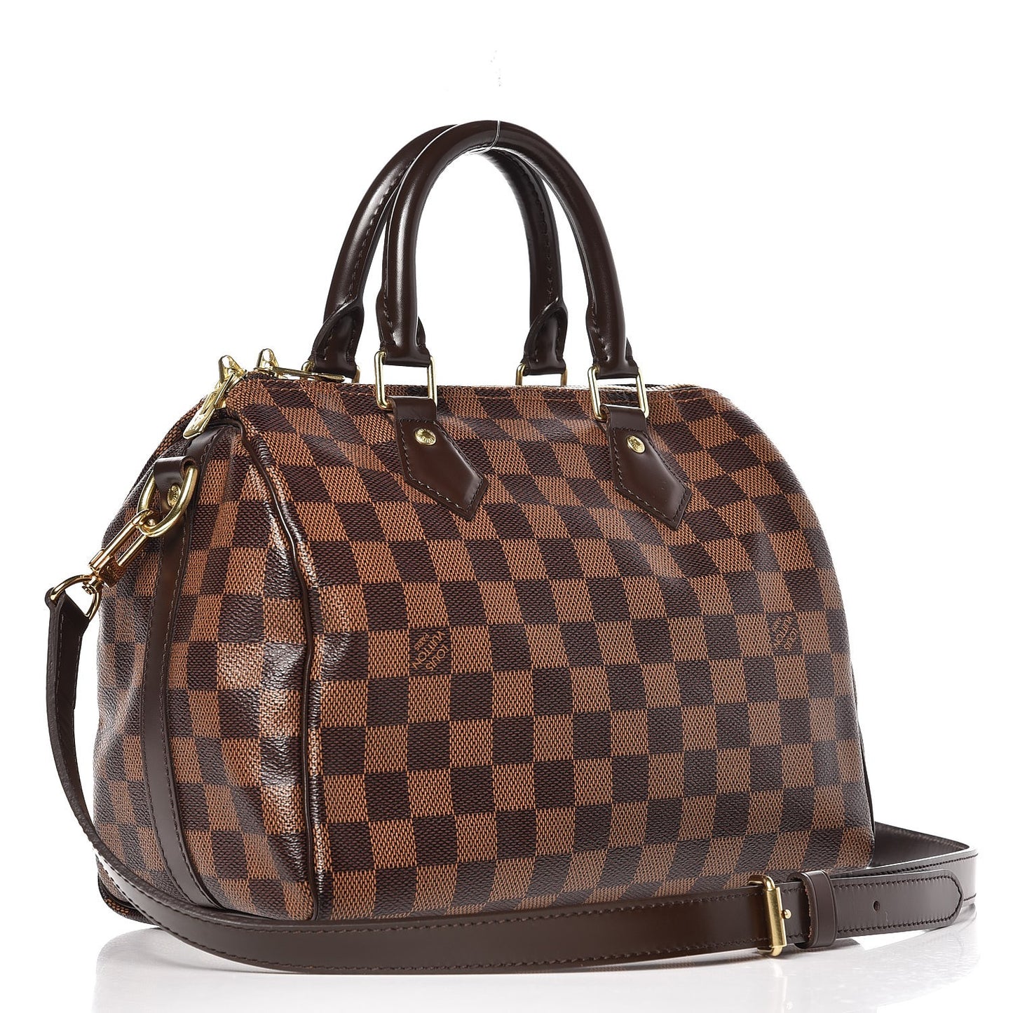 Damier Ebene Speedy Bandouliere 25