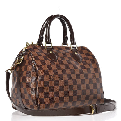 Louis Vuitton Damier Ebene Speedy Bandouliere 25 4 of 8