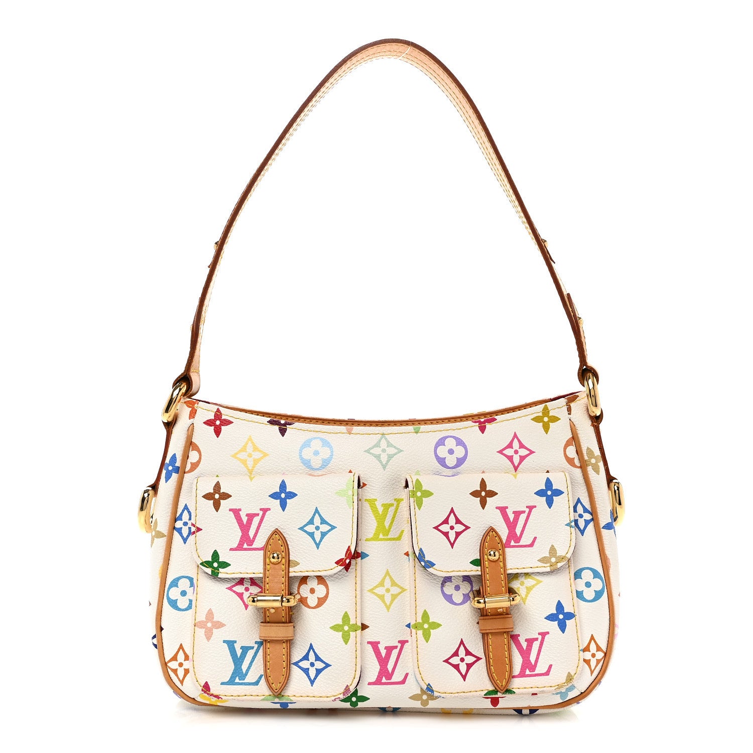 Louis Vuitton Monogram Multicolor Lodge PM White 1 of 9