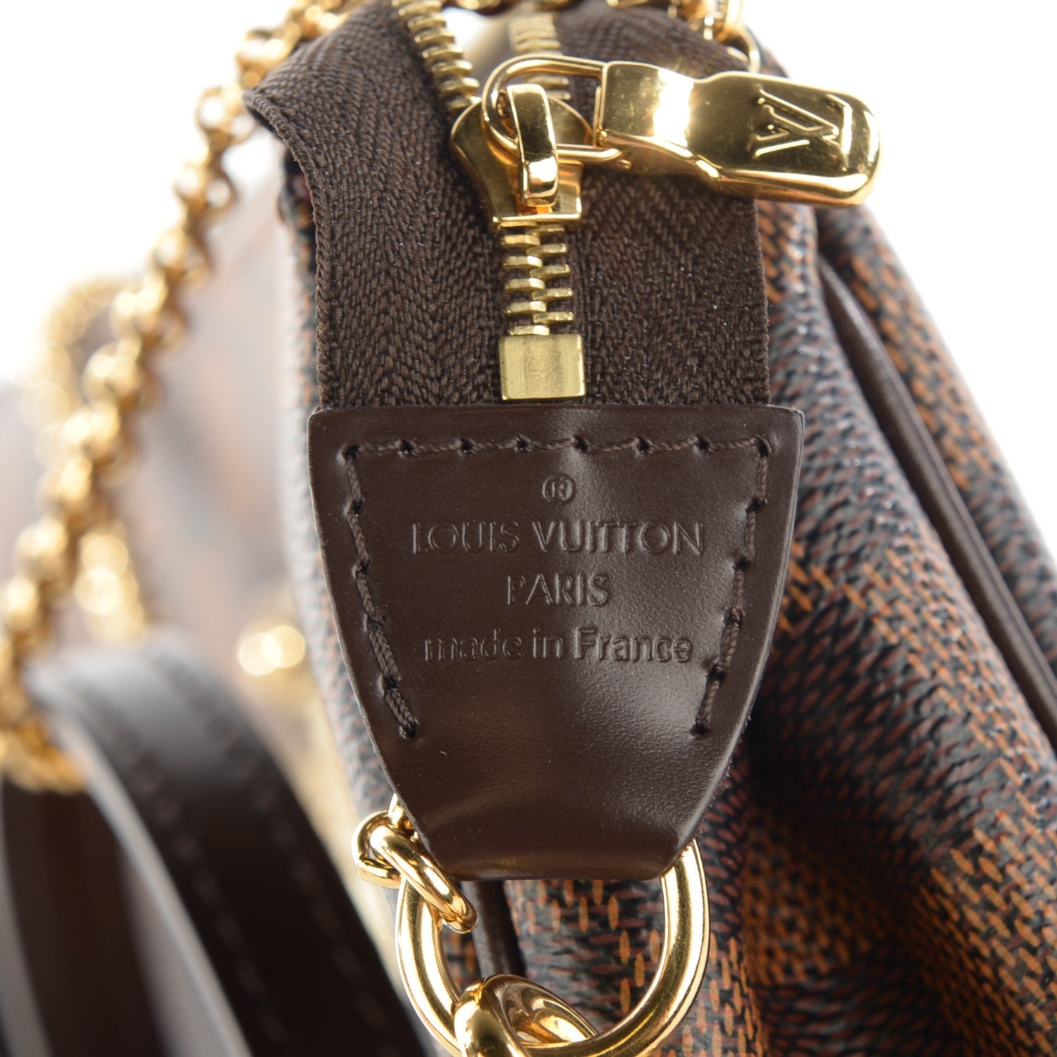 Louis Vuitton Damier Ebene Eva Clutch 5 of 7