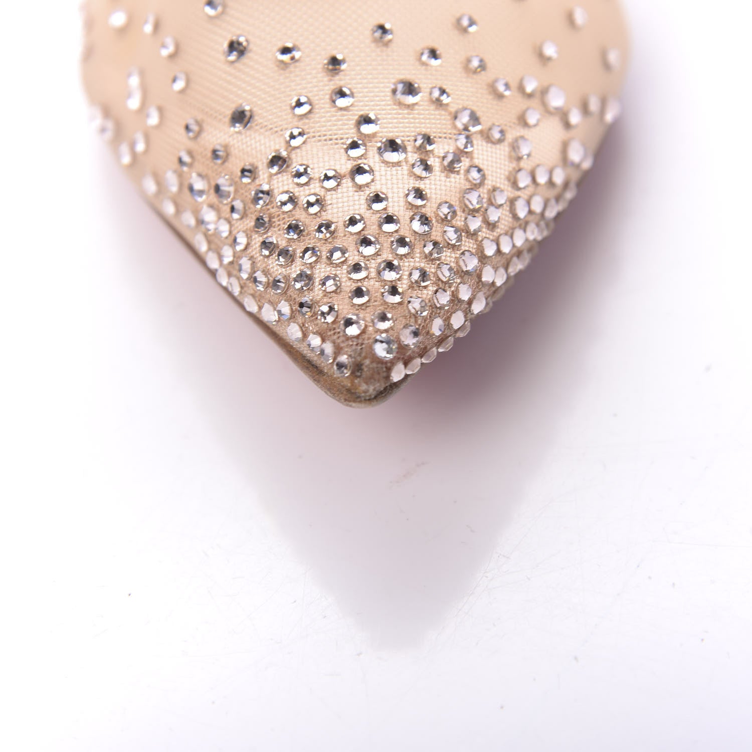 Christian Louboutin Crystal Strass Follies Flats 37 Crystal 8 of 10