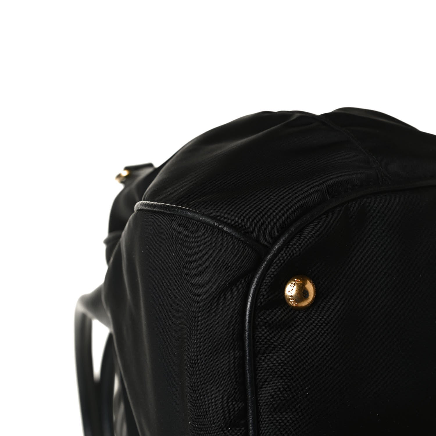 Prada Tessuto Nylon Cervo Shoulder Bag Black 17 of 18