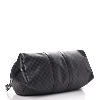 Louis Vuitton Damier Graphite Keepall Bandouliere 55 4 of 12