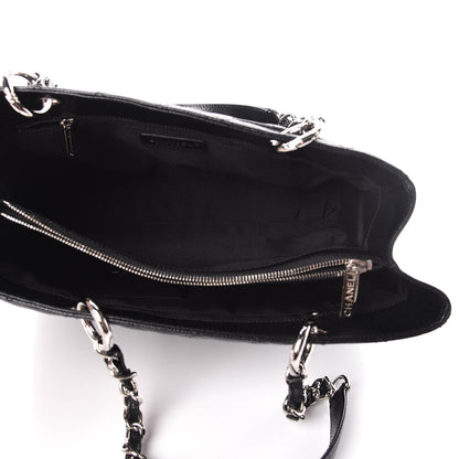 Chanel Caviar Quilted Grand Shopping Tote GST Black 5 of 11