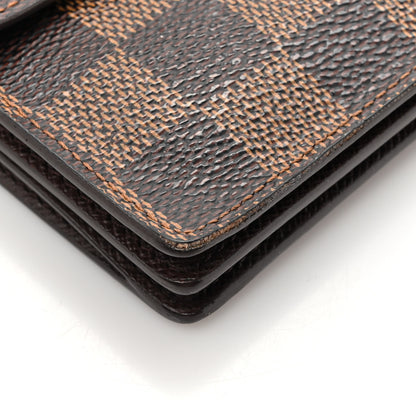 Louis Vuitton Damier Ebene Portefeuille Long Modulable Wallet 12 of 15