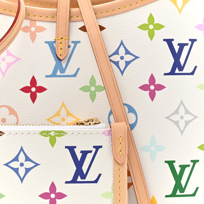 Louis Vuitton LV X TM Monogram Multicolor CarryAll PM White 8 of 10