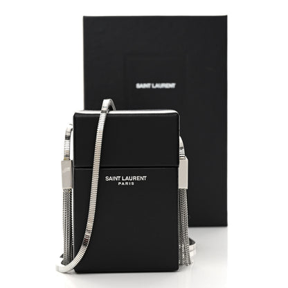 Saint Laurent Lambskin Smoking Box Crossbody Black 11 of 11