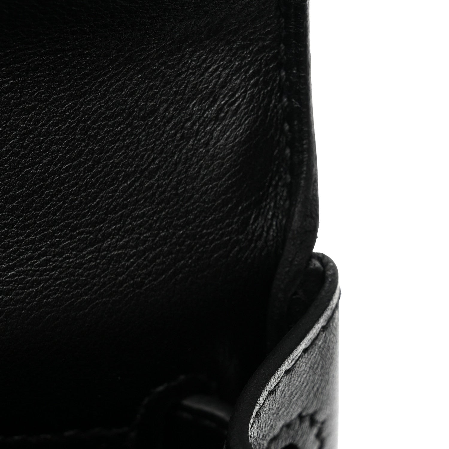 Hermes Cheri Calfskin Kelly Retourne 25 Black 11 of 12