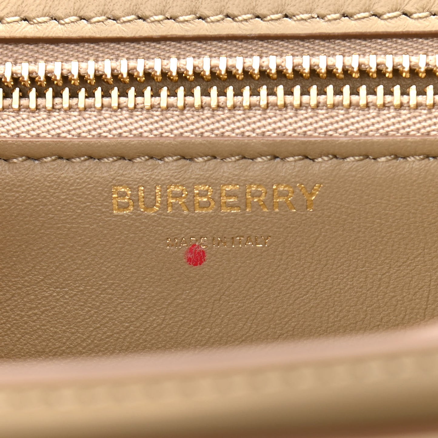 Calfskin Small TB Bag Honey