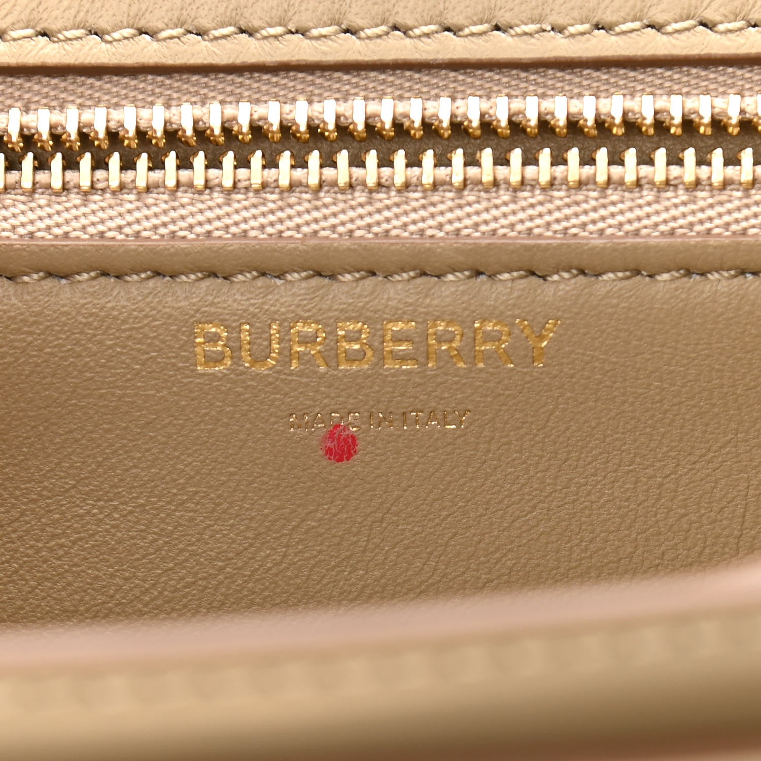 Burberry Calfskin Small TB Bag Honey 5 of 8