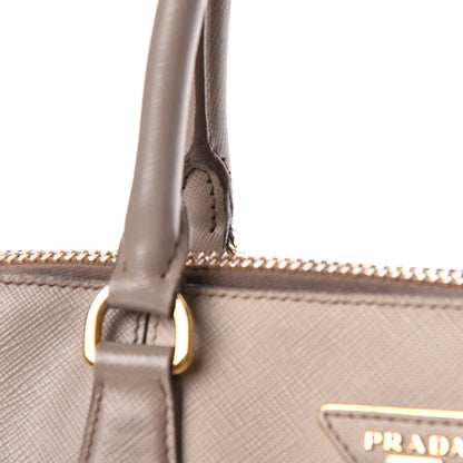 Prada Saffiano Lux Bi-Color Promenade Tote Argilla Pomice 11 of 19