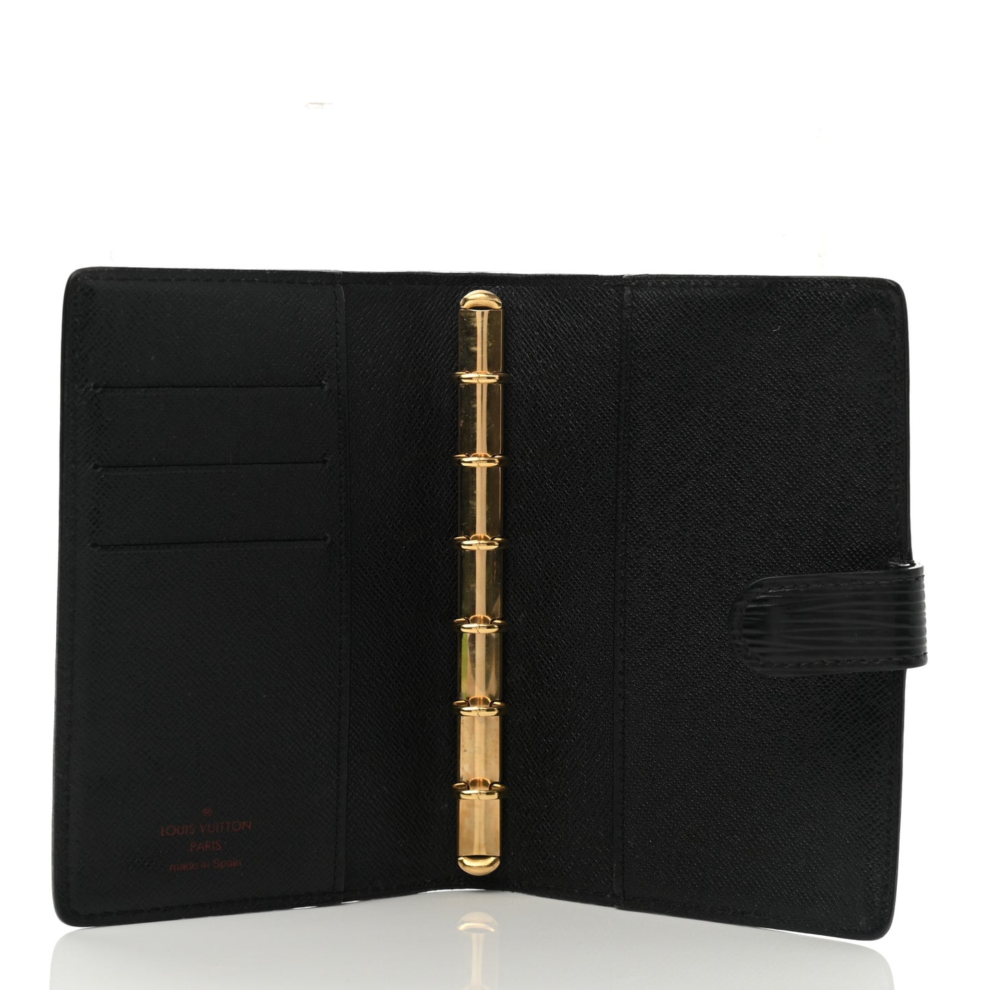 Epi Small Ring Agenda Cover Black