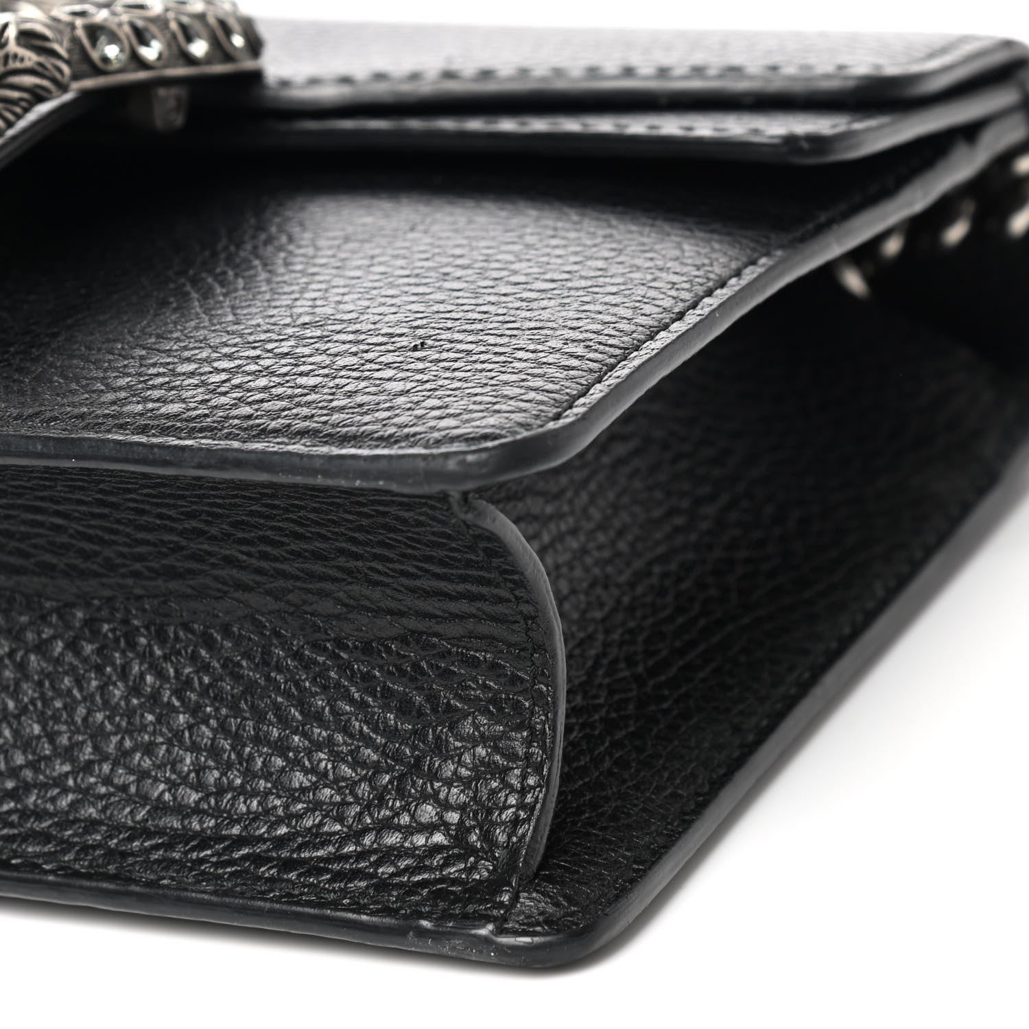 Gucci Calfskin Mini Dionysus Shoulder Bag Black 11 of 12