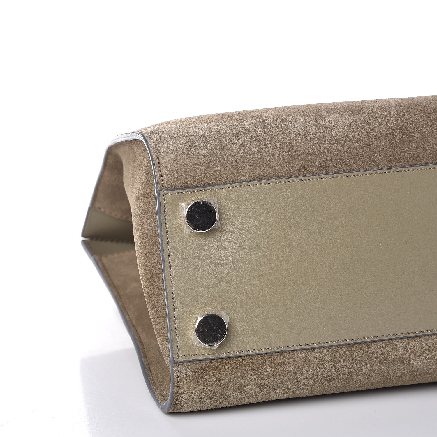 Jimmy Choo Suede Medium Riley Tote Light Khaki 9 of 10