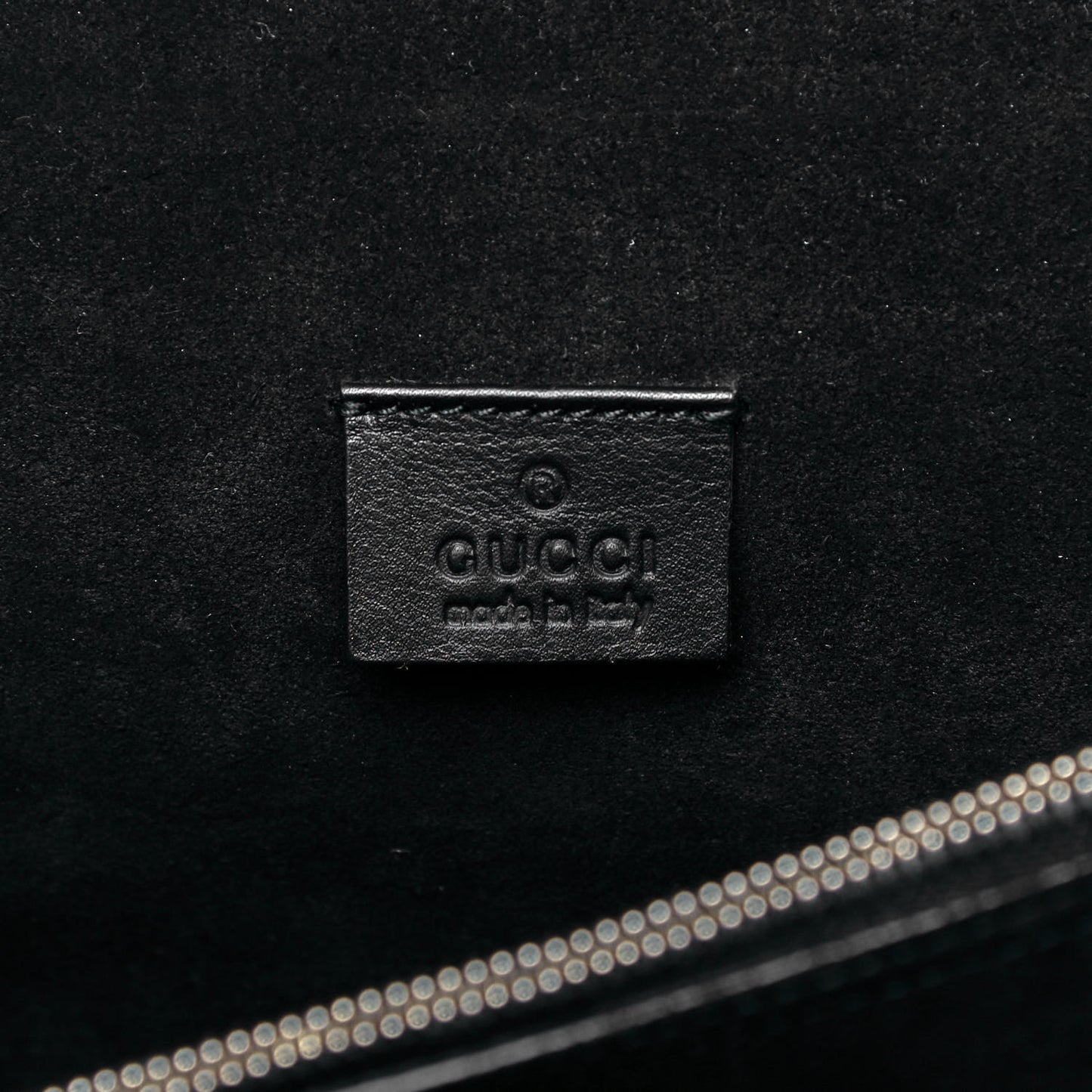 GG Supreme Monogram Small Dionysus Shoulder Bag Black