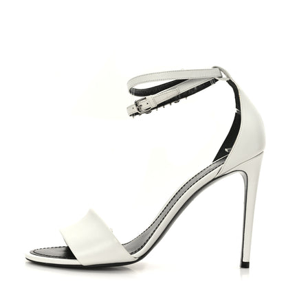 Louis Vuitton Calfskin Call Back Sandals 40 White 1 of 9