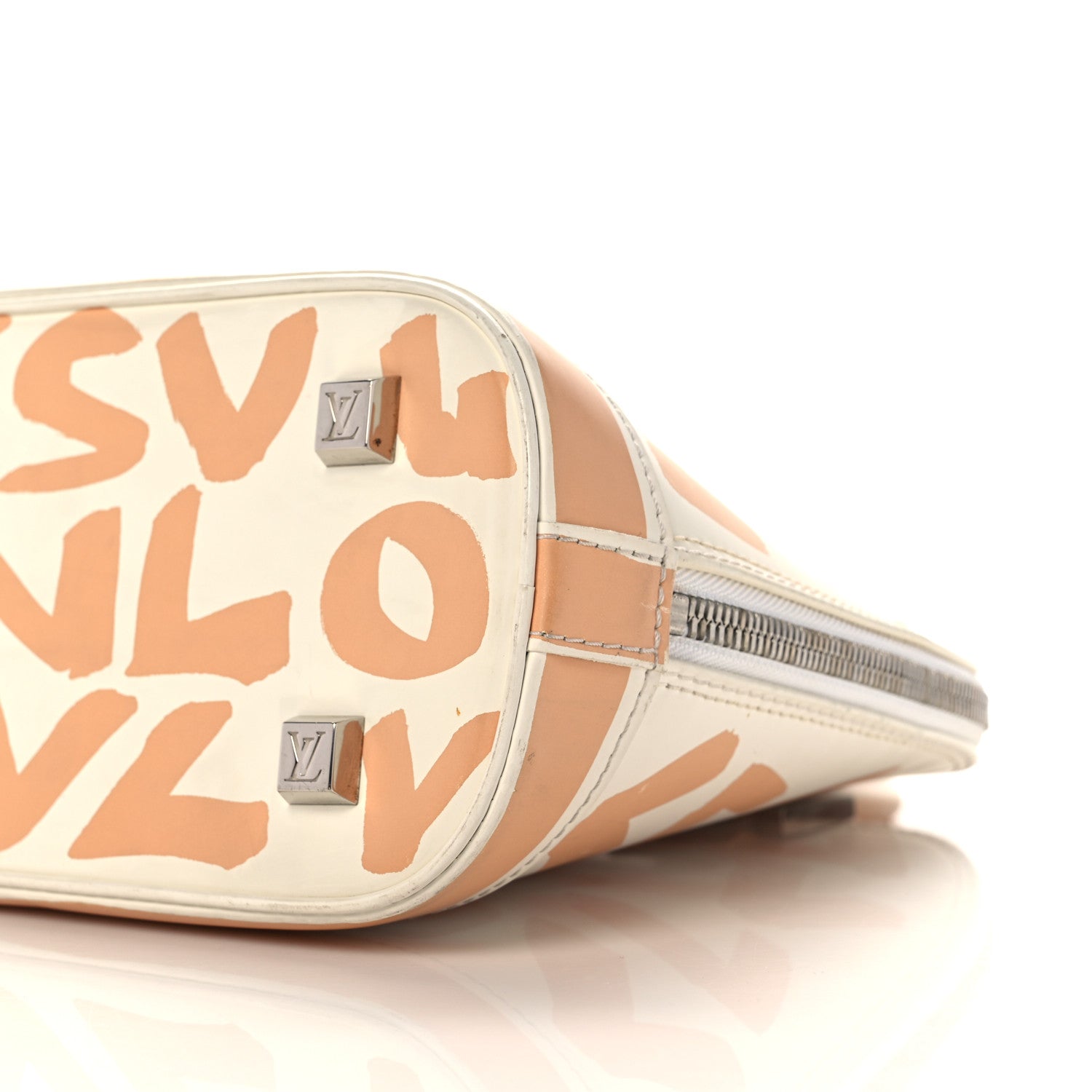 Louis Vuitton Graffiti Alma MM Peach 9 of 18