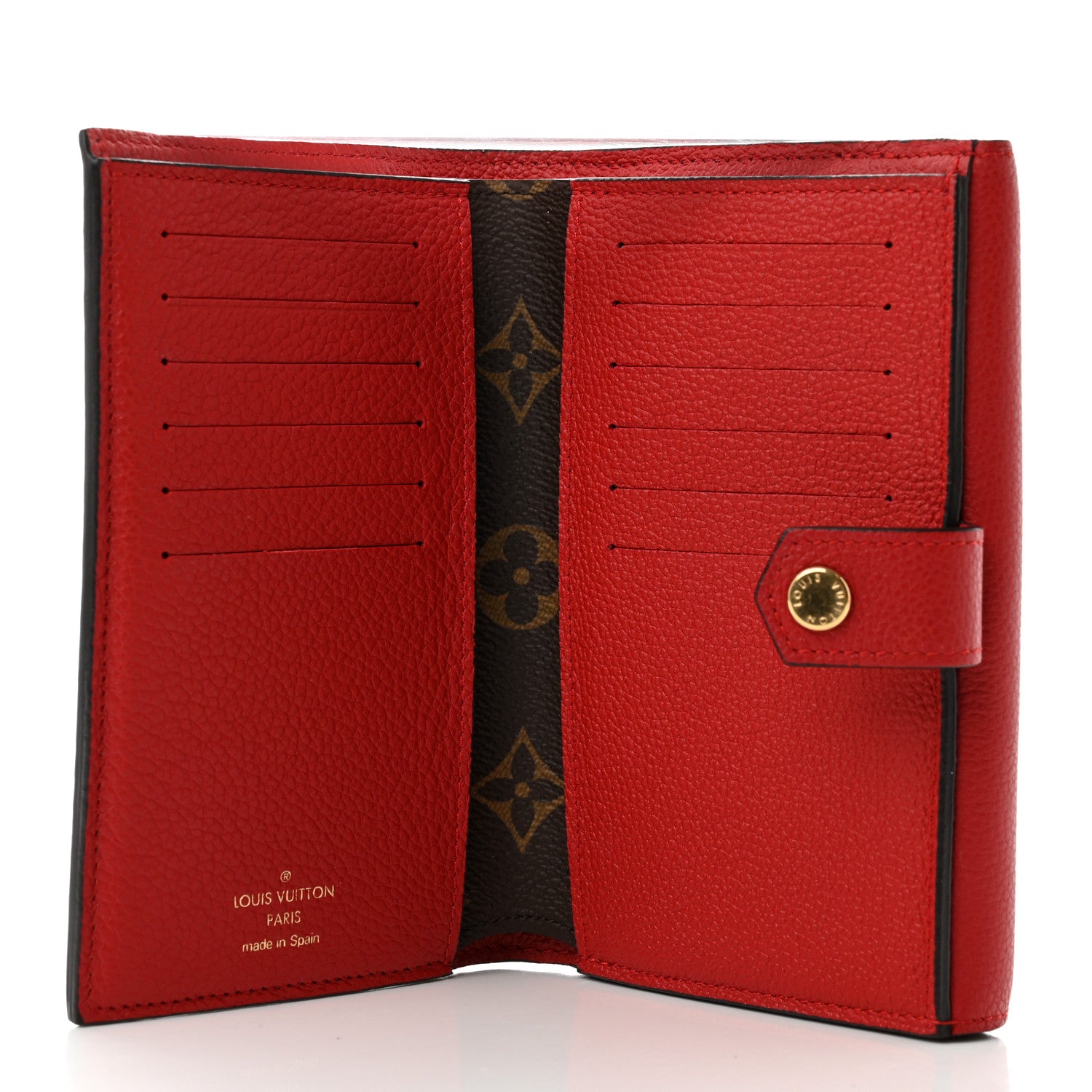 Louis Vuitton Monogram Pallas Compact Wallet Cherry 5 of 9