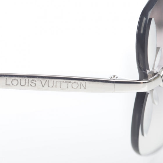 Louis Vuitton Lily Glitter Sunglasses Dark Grey 10 of 13