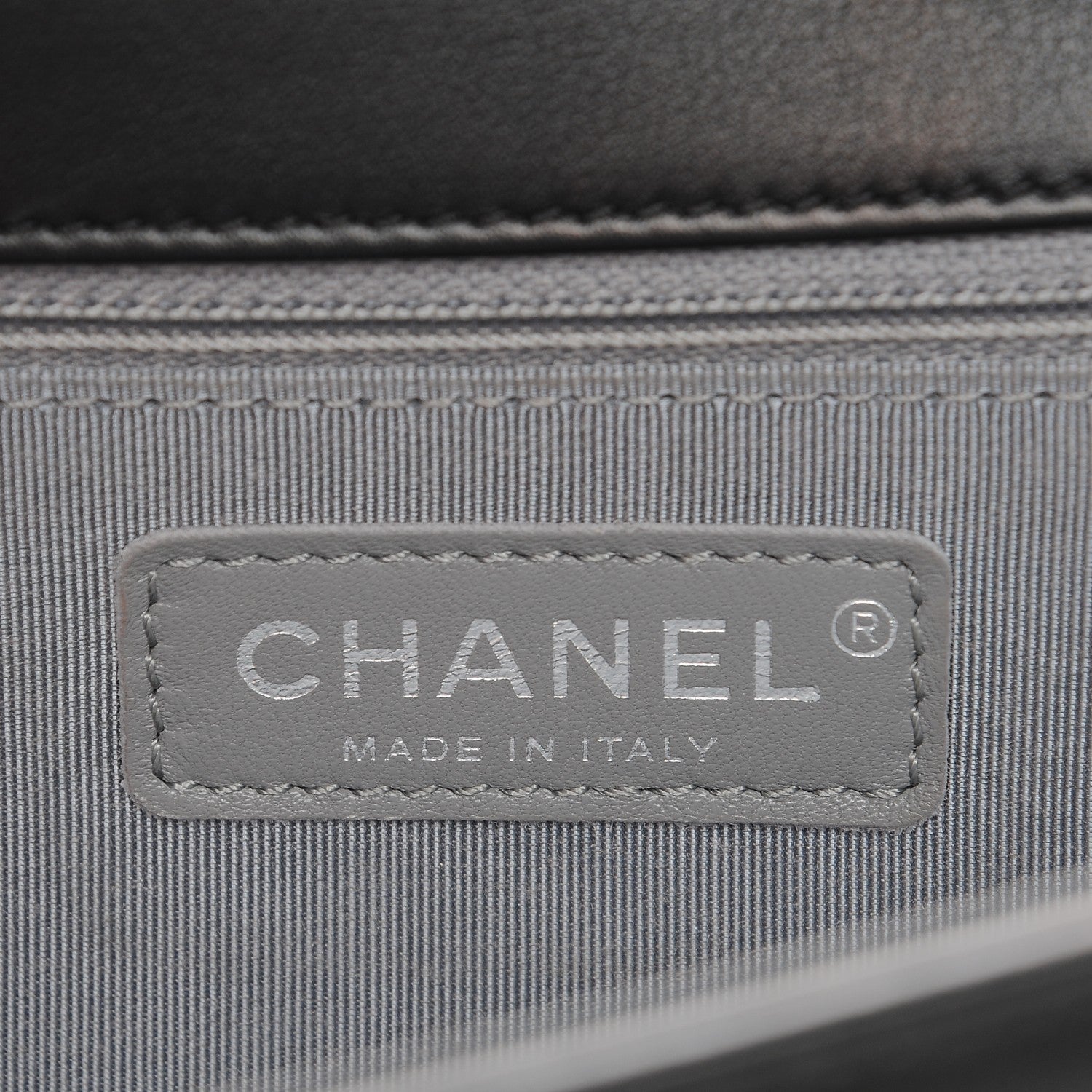 Chanel Calfskin Chevron Quilted New Medium Boy Flap Black 6 of 7