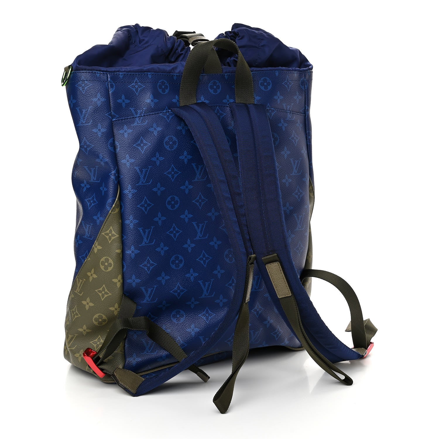 Louis Vuitton Monogram Taiga Eclipse Outdoor Pacific Backpack Cobalt 3 of 10