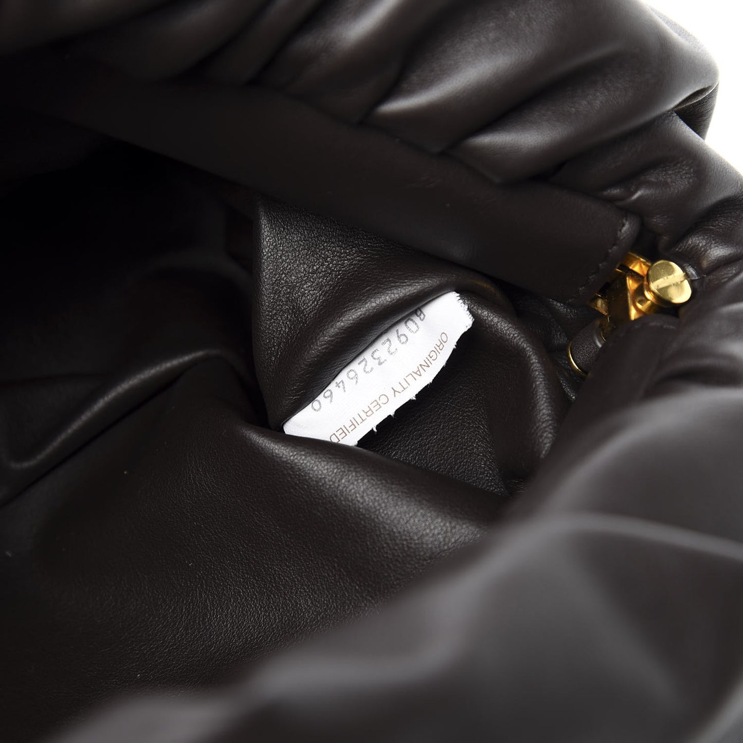 Calfskin The Pouch Chain Fondant