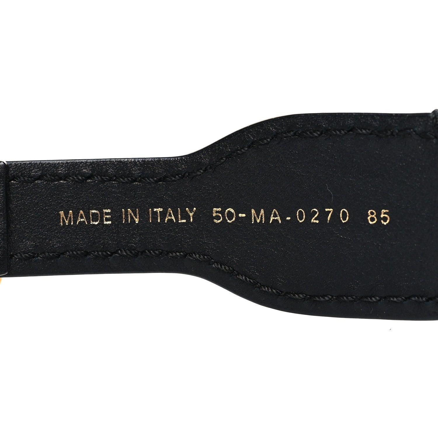 Christian Dior Canvas Embroidered Book Belt 85 34 Bleu 6 of 7