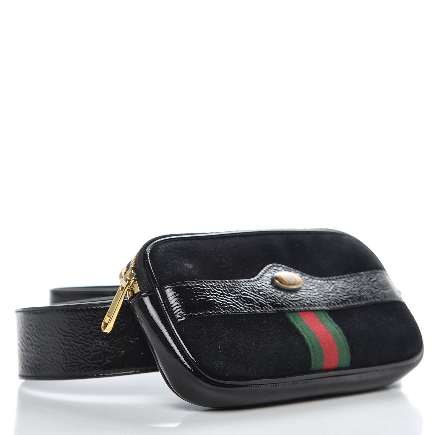 Gucci Suede Patent Ophidia Belted iPhone Case 95 38 Black 3 of 13
