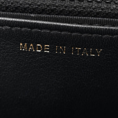 Chanel Lambskin Chevron Quilted Trendy CC Wallet On Chain WOC Black 7 of 12