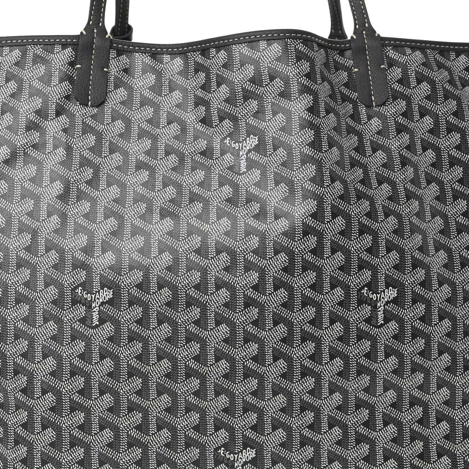 Goyard Goyardine Saint Louis GM Grey 9 of 11