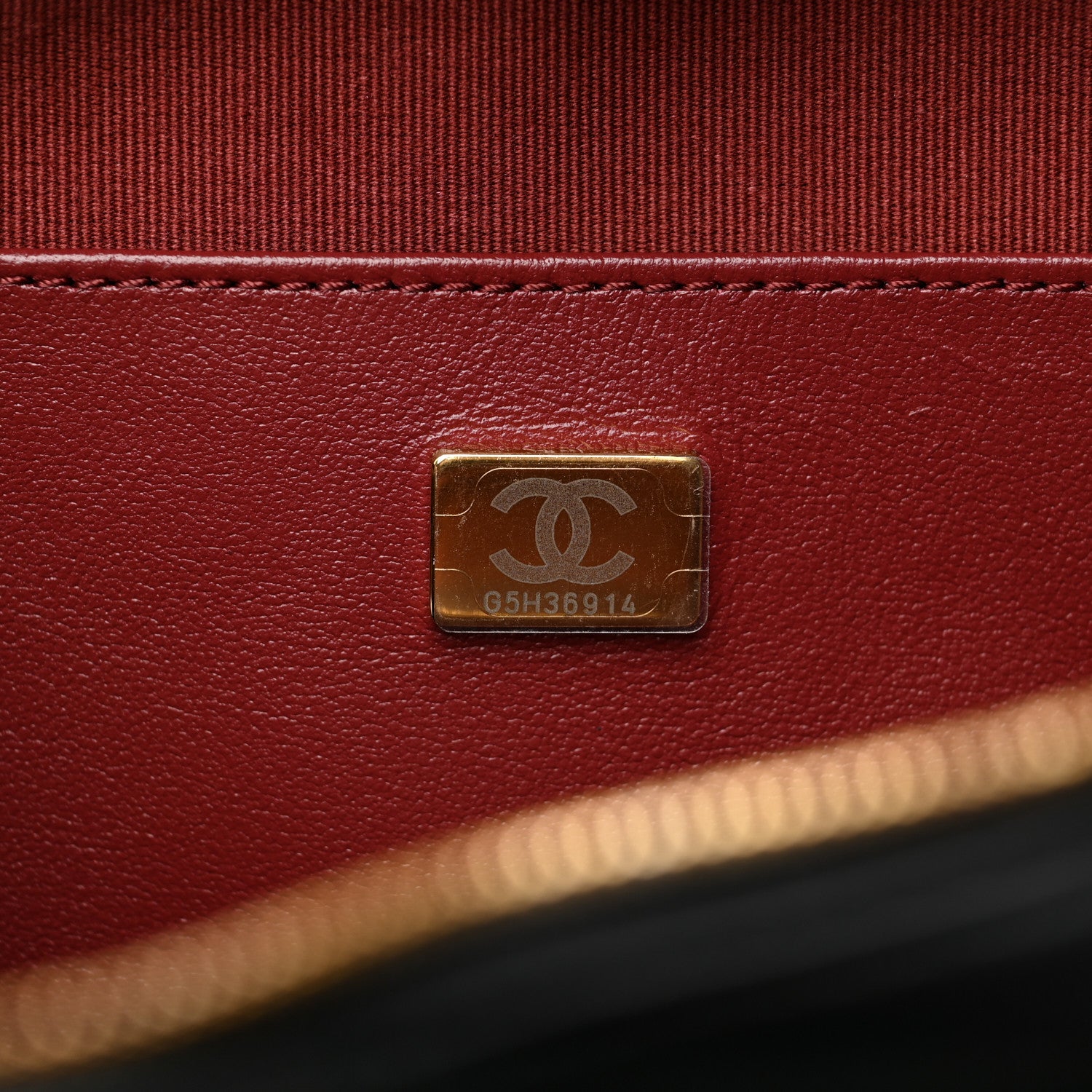 Chanel Lambskin Quilted CC In Love Heart Bag Black 7 of 10