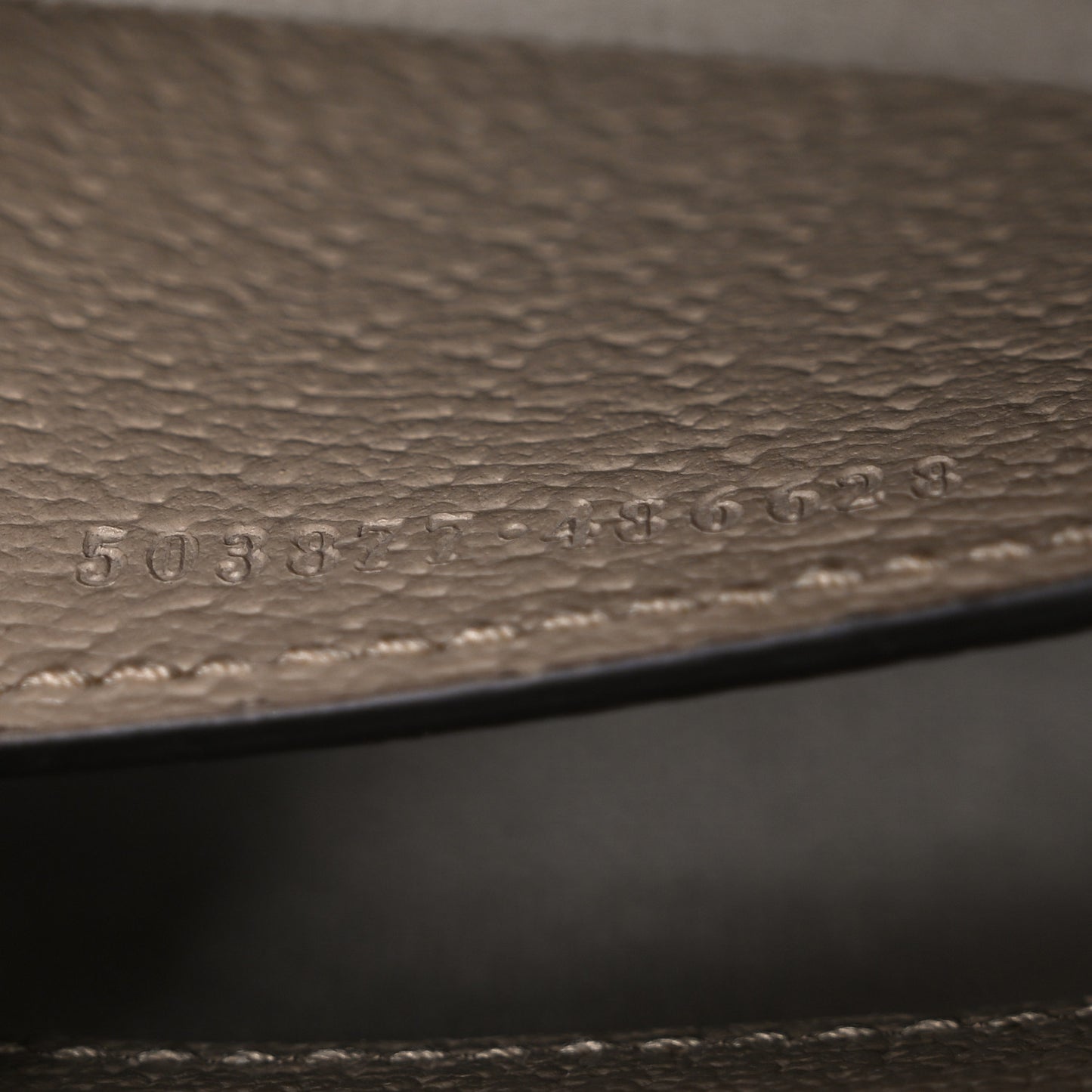 GG Supreme Monogram Textured Dollar Calfskin Web Small Ophidia Chain Shoulder Bag Beige Mystic White Oatmeal