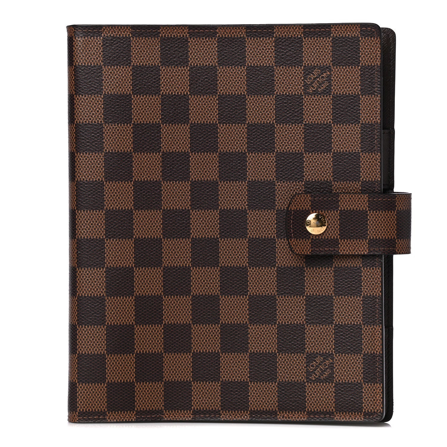 Louis Vuitton Damier Ebene Large Ring Agenda Cover 1 of 9