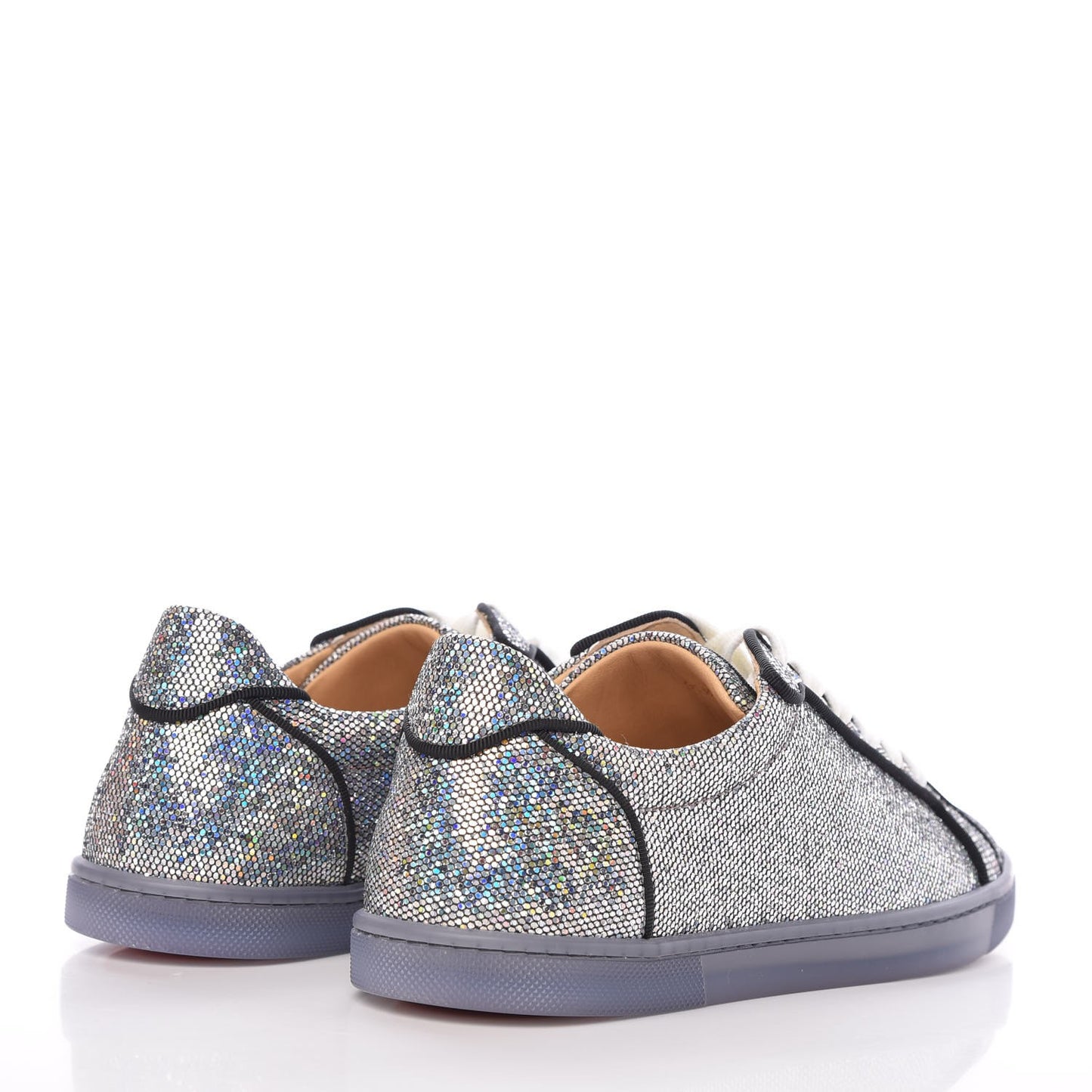 Seava Glitter Disco Ball Flat Sneakers 36.5 Multicolor