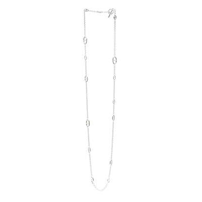 Hermes Sterling Silver Farandole Necklace 120 3 of 5