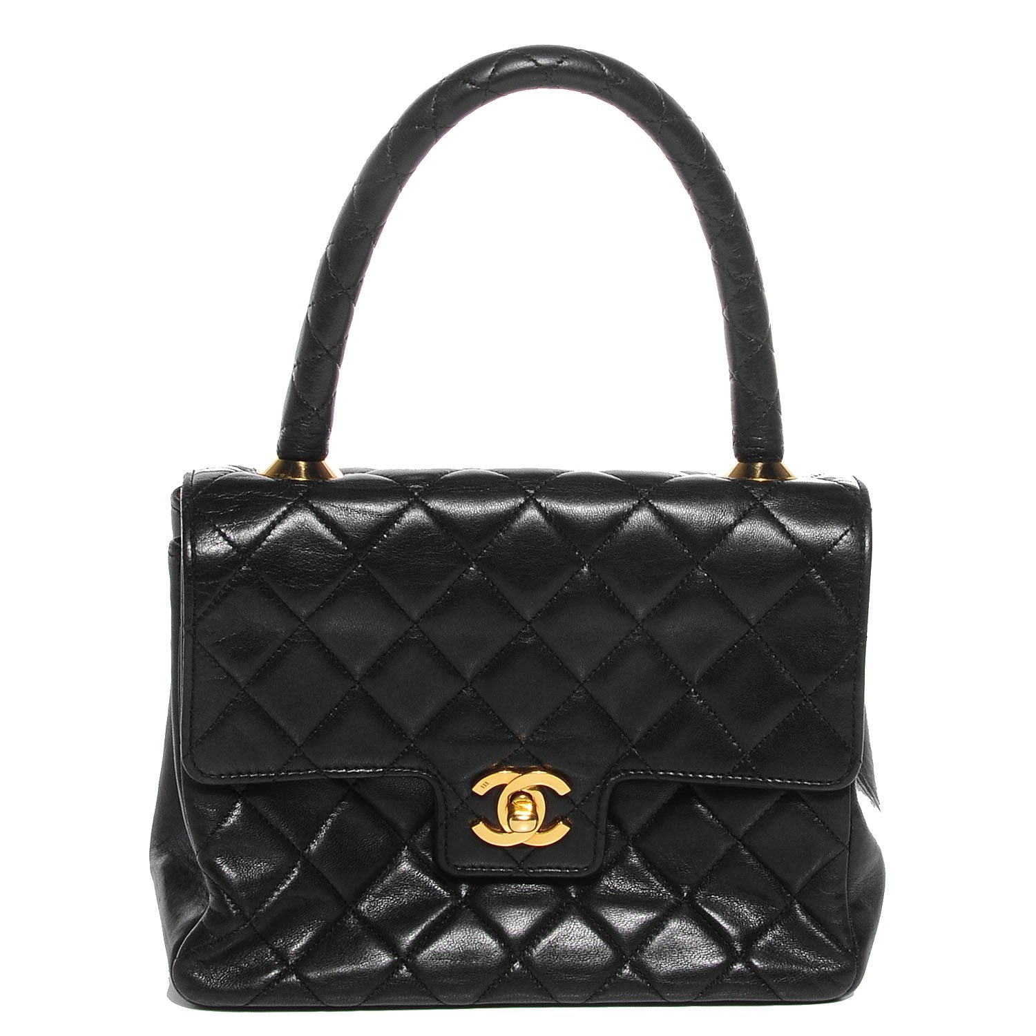 Chanel Lambskin Small Kelly Flap Bag Black 1 of 9